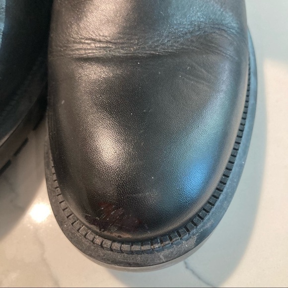 AQUATALIA Sz 7.5 Moto Leather Boots with Buckles - Picture 3 of 15